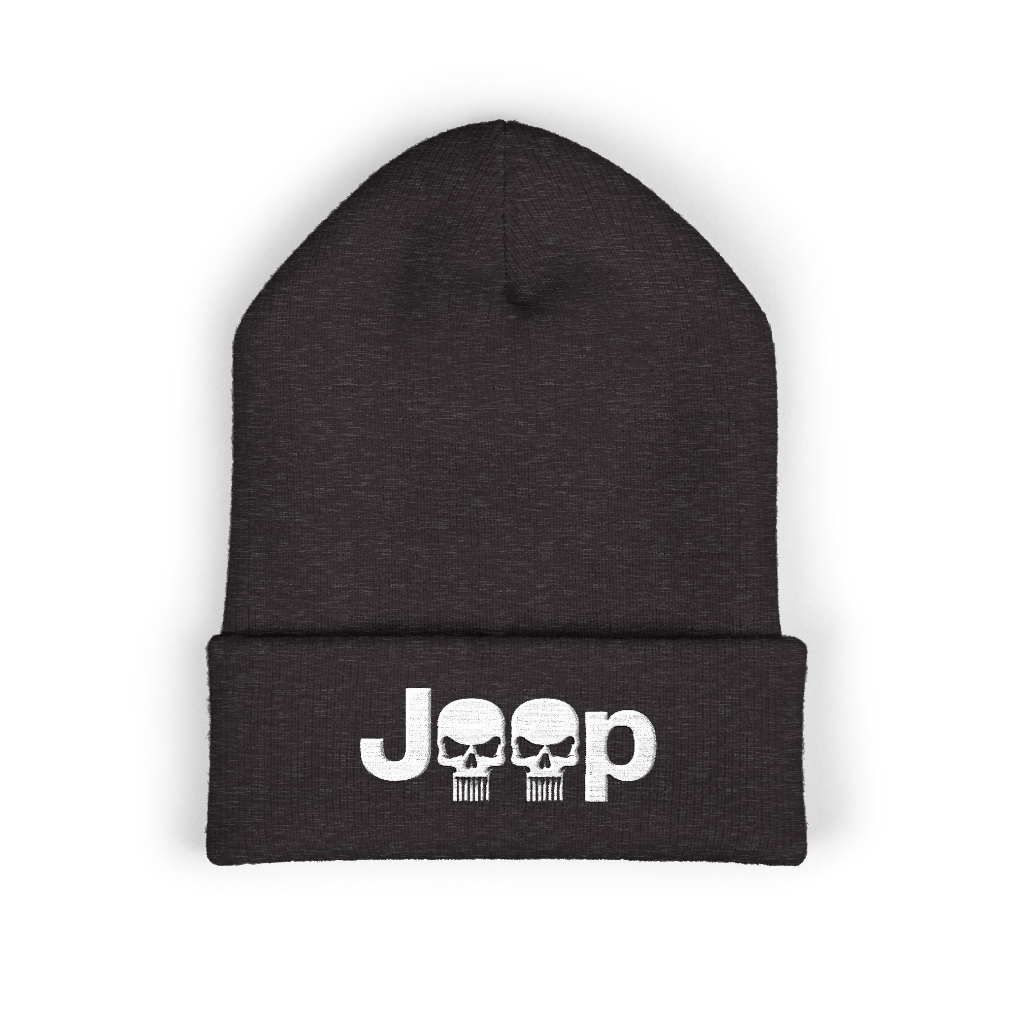 Skull Cuffed Beanie