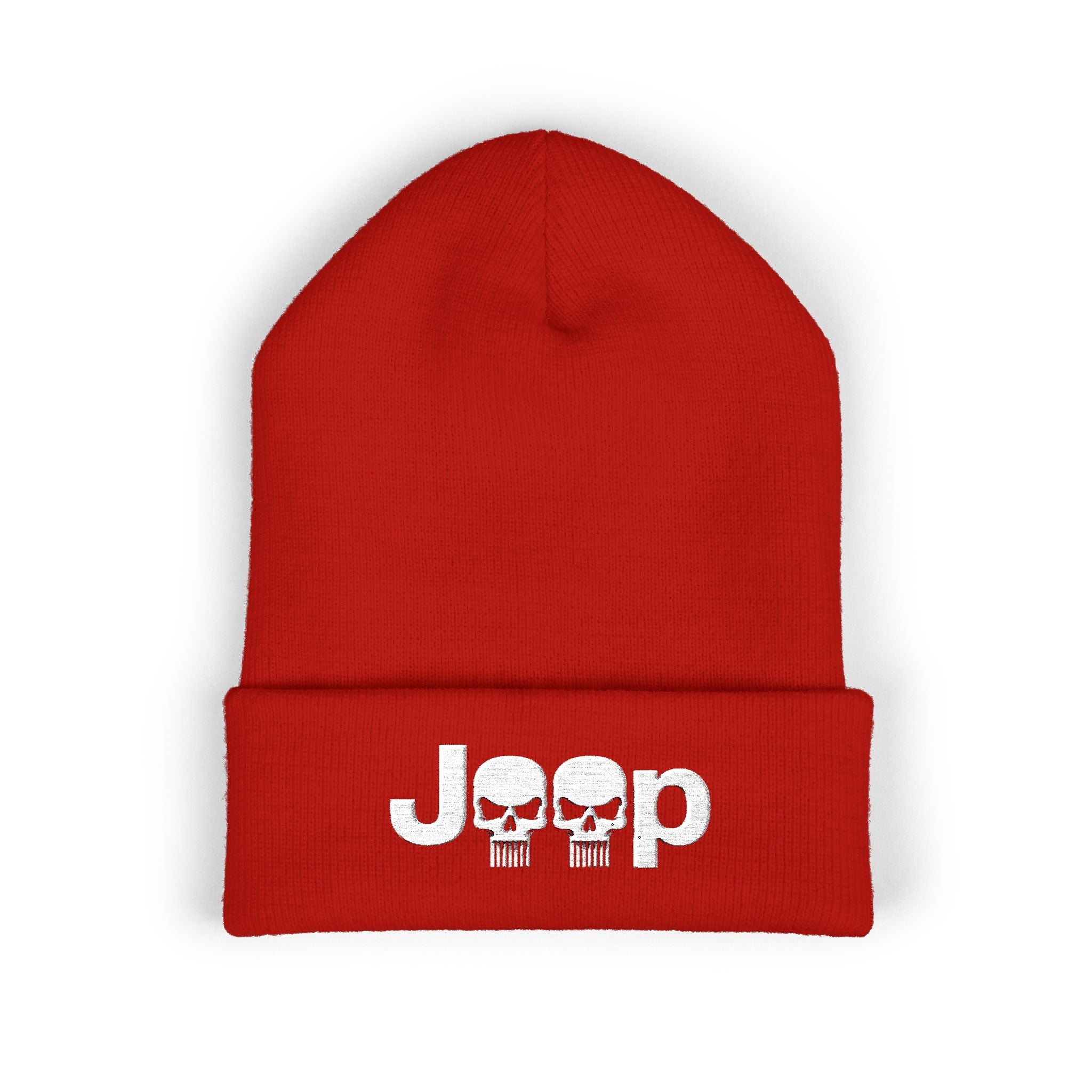 Skull Cuffed Beanie