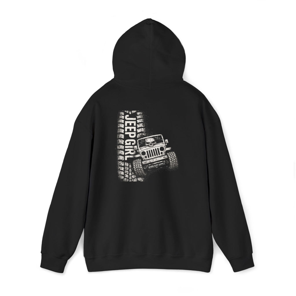 Jeep Girl Skull Hoodie