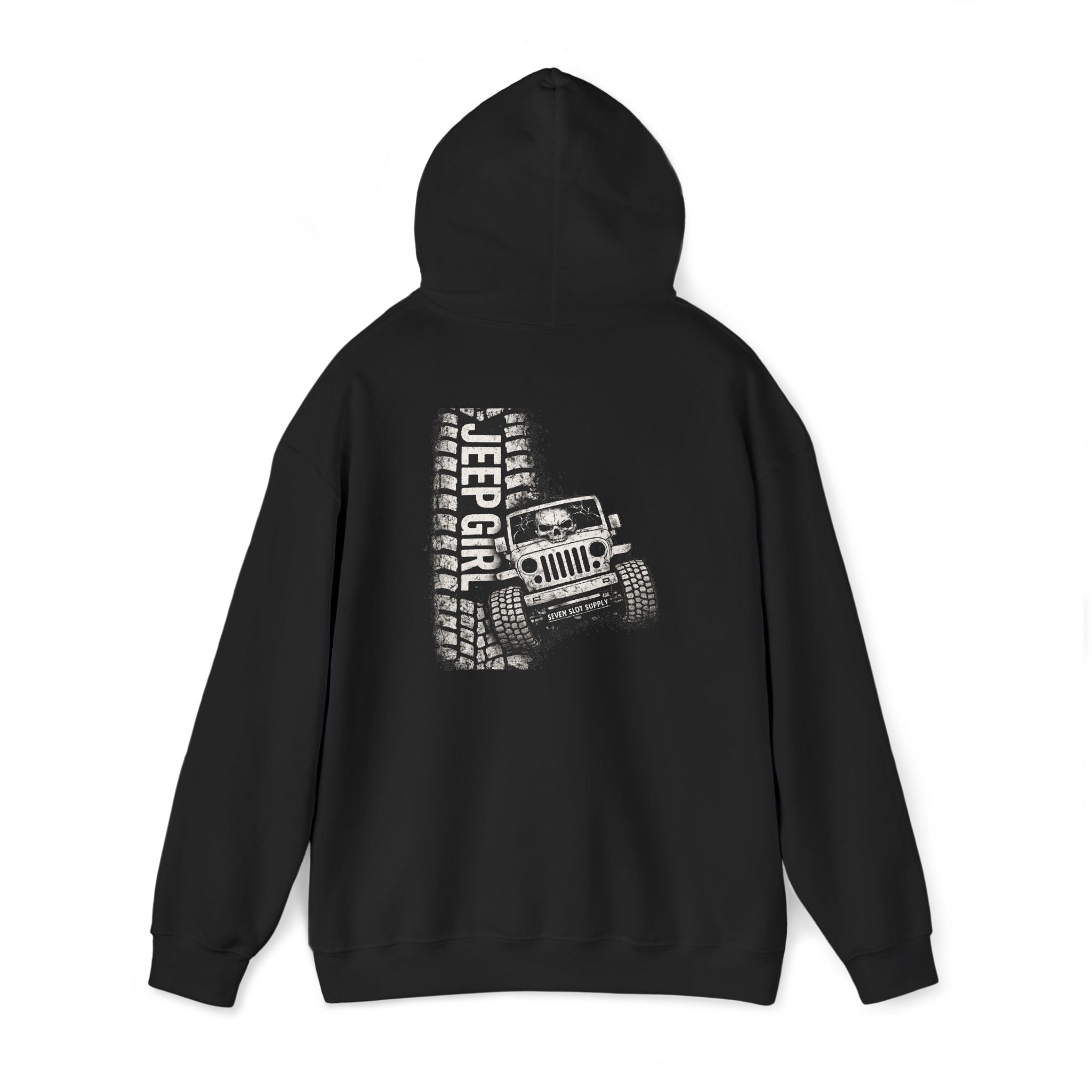 Jeep Girl Skull Hoodie