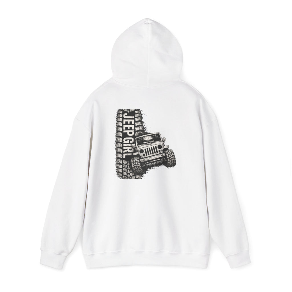 Jeep Girl Skull Hoodie
