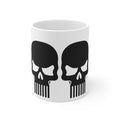 Skull Teeth Illustration Mug