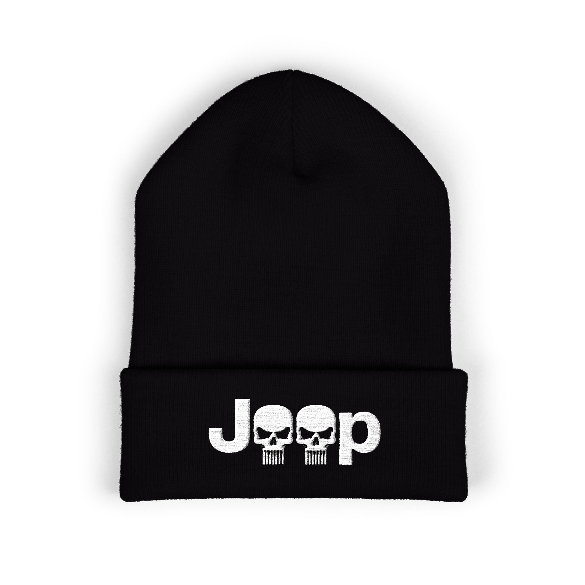 Skull Cuffed Beanie