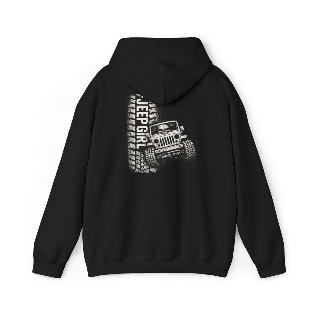 Jeep Girl Skull Hoodie