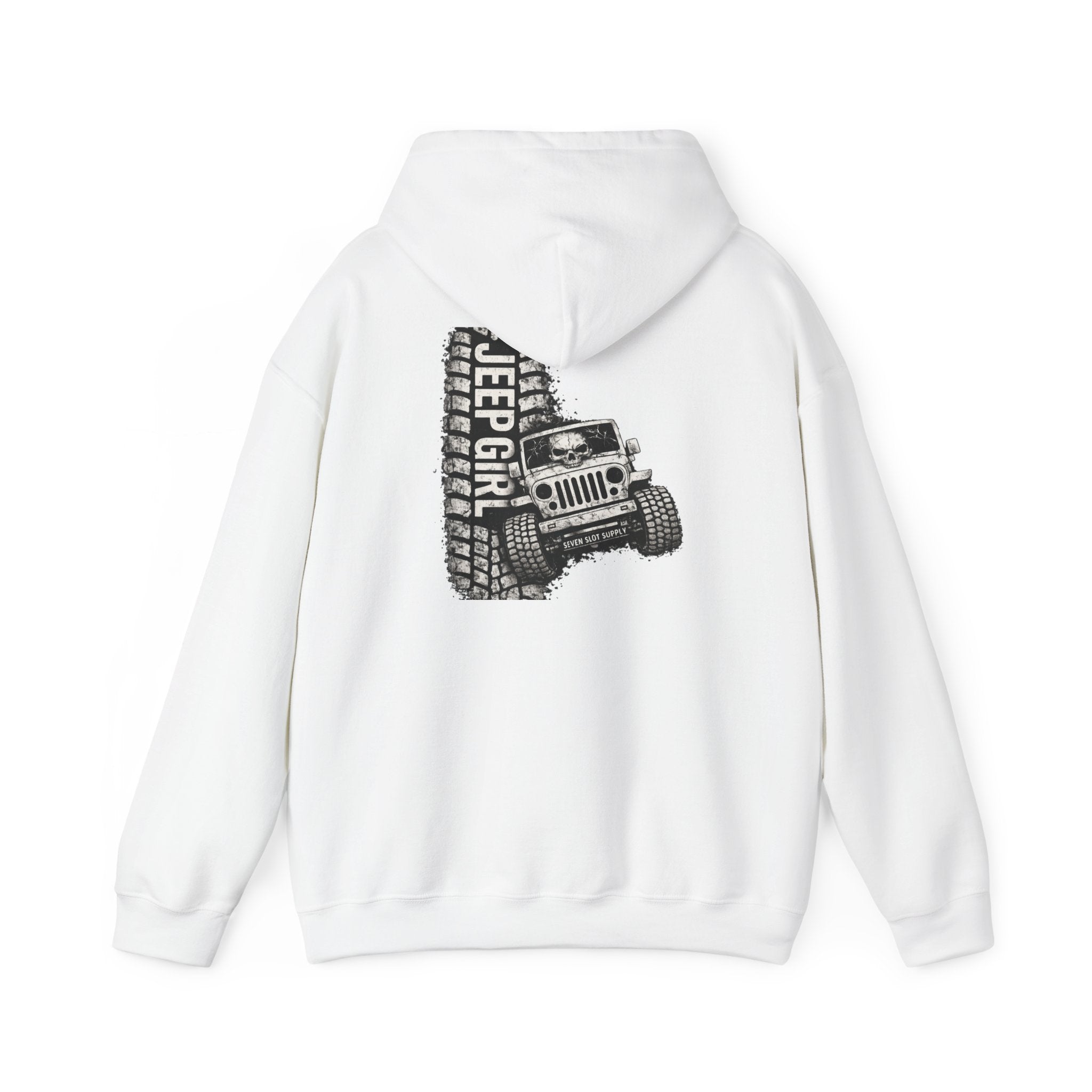 Jeep Girl Skull Hoodie