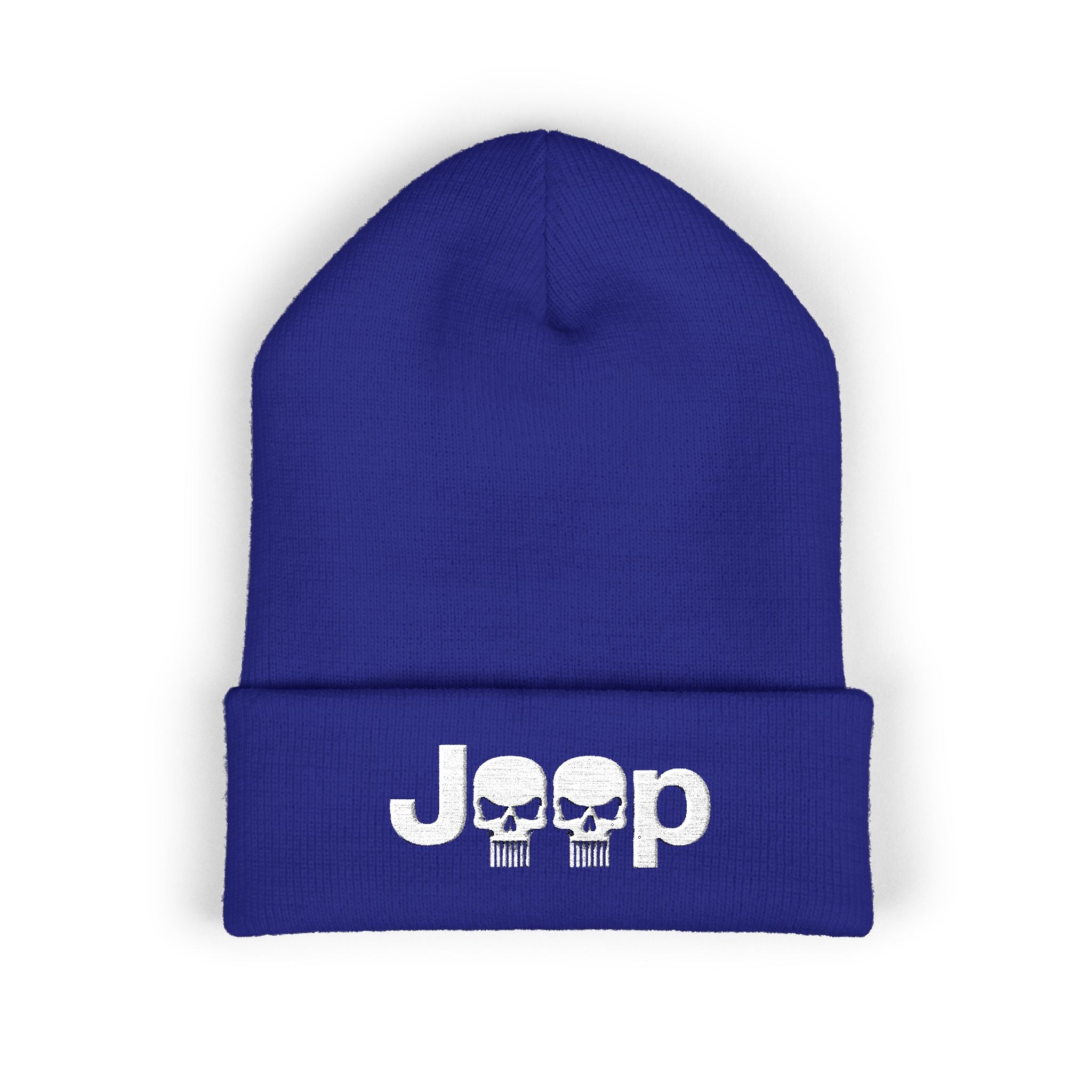Skull Cuffed Beanie
