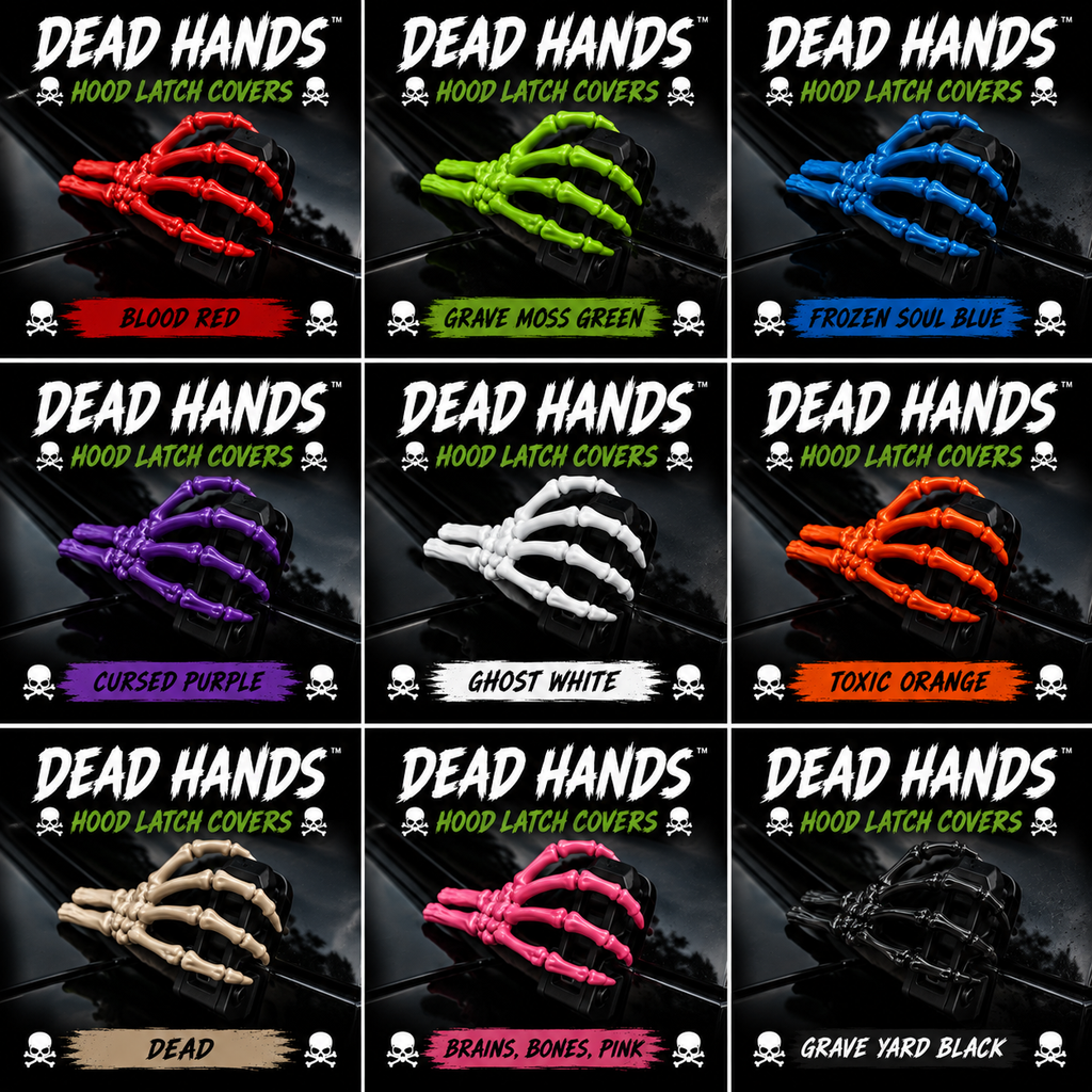 💀 Dead Hands™ Hood Latch Covers (Pair)