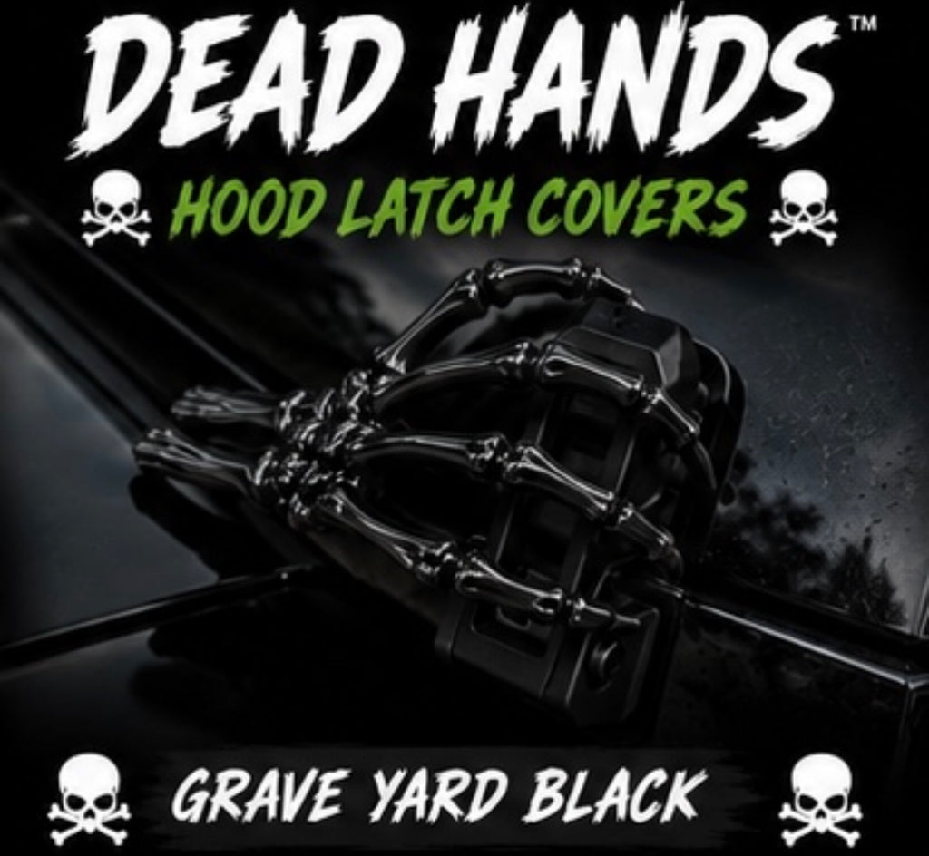 💀 Dead Hands™ Hood Latch Covers (Pair)