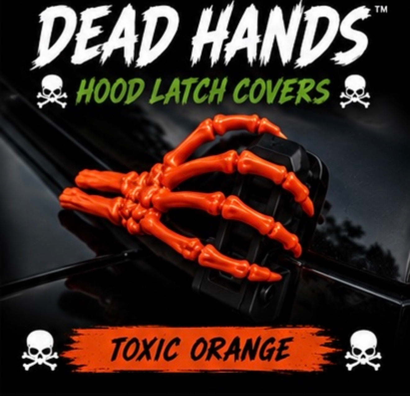 💀 Dead Hands™ Hood Latch Covers (Pair)