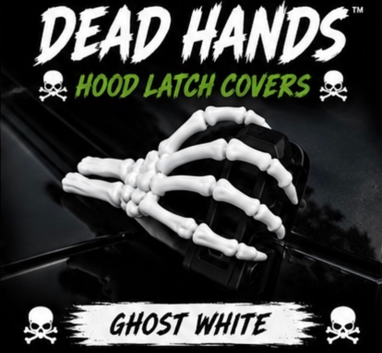 💀 Dead Hands™ Hood Latch Covers (Pair)